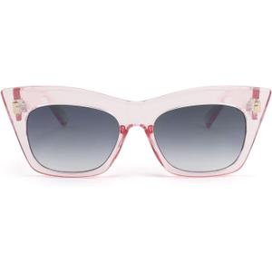 2 x FEISEDY Vintage Square Cat Eye Sunglasses Women Fashion Cateye Sunglasses B4051