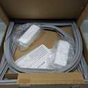 (GRAY) W10830162 Refrigerator Door Gasket (2 Pack),French Refrigerator Door Gasket Compatible with Whirlpool KitchenAid Fit Model WRF535SMBM00 Refrigerator Door Seal Part Replaces 12723206AP etc