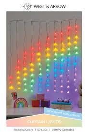 Rainbow Shape LED Curtain Lights, 97 Leds