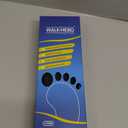 Plantar Fasciitis Feet Insoles Arch Supports Orthotics Inserts Relieve Flat Feet, High Arch (Men's 8-8 1/2 | Women's 10-10 1/2) (Gray)