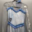 Funna Corpse Bride Costume Women Dress with Veil Halloween Cosplay, S