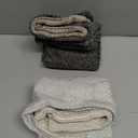 MIULEE Pack of 4 Couch Throw Pillow Covers 18x18 Inch Neutral Soft Decorative Chenille Pillow Covers Farmhouse Boho Cushion Covers for Mid Century Modern Spring Home Decor Sofa Bedroom Living Room