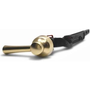 Korky 6094BP StrongARM Tank Lever, Universal to Fit Front Angled Side Left and Right Mount Toilets, Brushed Gold, Simple Style