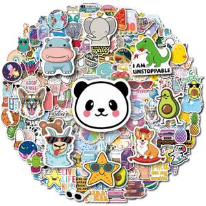 200Pcs Water Bottle Stickers for Kids Teens, Waterproof Vinyl Stickers, Stickers for Kids Classroom Decor, Teacher Supplies & Classroom Must Haves