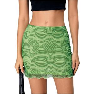 Verdusa womens Pencil (Green, XL)