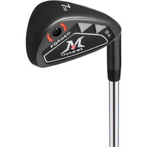 MAZEL Men Golf 7 Iron, Pitching Wedge,Sand Wedge with Steel Shafts for Right Handed Golfers, 62.5 degrees