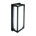 Euri LIS-WL1000-12 - Black Outdoor Wall Light - Smart RGBW Color