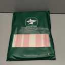 2 x OTOSTAR Set of 4 Waterproof Throw Pillow Covers 16x16 Inch Farmhouse Geometric Square Pillow Cases for Couch Patio Furniture Balcony Garden Outdoor DecorationGeometry70-Pink