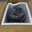 Handmade Flower Vase, 9.8" Tall Terracotta Vase, Vintage Ceramic vase, Rustic Antique Decor with 4 Handles, Wide Mouth, Matte Finish for Home Office Resto Caf Dcor