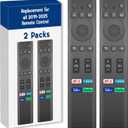 2 Pack for Samsung Smart TV Remote, Universal Control Replacement for Samsung 2019-2025 QLED Crystal UHD Smart TVs (NO Voice Function)