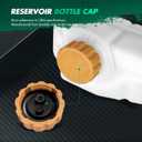 603-449 Coolant Reservoir Bottle Coolant Overflow Tank Fits For 2007-2011 For Chevrolet Aveo 2009-2011 For Chevrolet Aveo5 2009-2010 For Pontiac G3 2009 For Pontiac G3 Wave