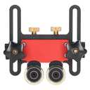 Table Saw Feeder, Roller, Woodworking Double Wheel Sliding Roller, Board Auxiliary Tool, Used for 30 or 45 Standard Slots