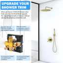 R10000-UNBX Universal Shower Valve Body Replacement Delta Faucet R10000 UNBX Bathtub and Shower Valve Body for Tub Faucet Trim Kits, Fits Single or Dual Function Delta Faucet Trim Set