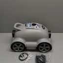 Cordless Robotic Pool Cleaner,Automatic Pool Vacuum Robot for In-Ground/Above Ground Pools,150 Min Runtime, IPX8 Waterproof, 2200 Sq Ft Coverage (Grey) (Gray)