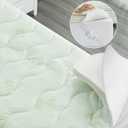 Viscose Dual Layer 2 Inch Short Queen Mattress Topper for RV Camper