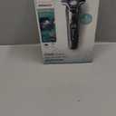 Philips Norelco Shaver 7300, Rechargeable Wet & Dry Electric Shaver with SenseIQ Technology, Pop-up Trimmer, Charging Stand, Click-on Nose Trimmer, & Travel Case, S7887/92 (Dark Chrome)