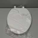 Bemis 170 Durable Plastic Toilet Seat, Elongated, White