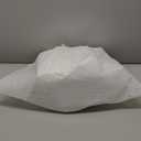 Small Square Shallow Baskets for Organizing, 9.7x9.7x4.3 Inch Rope Woven Storage Bins for Cubes Closet, Shelves Storage, Boho Decorative Basket, 2 Packs Off White