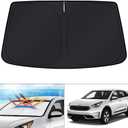 KUST Windshield Sun Shade for Kia NIRO 2017-2022 Accessories Sunshade Sun Visor Protector Foldable Blocks UV Rays Keep Your Car Cooler