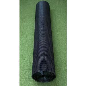 Critterfence 4 x 100 Metal Fence (Black - Welded Wire- 1/2 x 1/2 Inch)