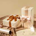 LaRibbons Off White Wrapping Paper, 30 Inch x 33 Feet, Solid Color Pearly-Lustre Gift Wrapping Paper Rolls for Wedding, Christmas, Valentine's Day, Birthday, Baby Shower