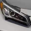 Dasbecan Halogen Headlight Compatible With Hyundai Sonata 2015 2016 2017 Right Passenger Side Headlamp Assembly Replaces# 92102-C2000 92102C2000 HY2503183 Without Bulbs