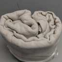 100% Cotton Herringbone Weave Blankets, 90" X 90" Queen, Throw Blanket for Bed, All Season Cotton Blanket, Cozy Blanket, Throws & Bed Blanket, Throw Blanket for Couch, Modern Home Decor -Tusk