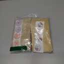 100 PCS Stand Up Pouches, 4 x 6 inch Kraft Paper Food Bags with Clear Window, Reusable Zipper Food Storage Bags Resealable Pouches for Foods, Coffee Beans, Snacks