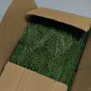 Hananona 50 Pcs Artificial Pine Branches Green Plants Pine Needles DIY Accessories for Garland Wreath Christmas and Home Garden Decor (50, Green)