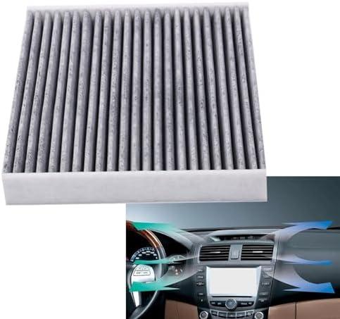 Lecctso Cabin Air Filter with Activated Carbon, Cabin Filter, Automotive Fresh Breeze Air Conditioner Filter, Car Air Filter Replacement for CP285 CF10285 Compatible with Most Vehicles