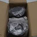 UBright 2 Pack Solar Lantern Lights Outdoor Waterproof Metal Hanging Solar Lights for Outside Lanterns Decorative Outdoor for Patio Porch Garden Lawn, Cool White