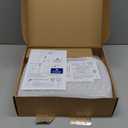 Veken Wide Brushed Nickel Rain Shower Head with Handheld, High Pressure Rainfall Showerhead Combo with Arm for Bathroom Accessories, Home Decor, Detachable Dual Shower with Multi Modes Handheld Spray (11.8 Inch(Standard))