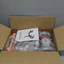 Colorful Lighting Baby Balance Bike Toys for 1 Year Old Girl Gifts, 10-36 Month Toddler Balance Bike, No Pedal 4 Silence Wheels & Soft Seat Pre-School First Riding on Toys, 1st Birthday Gifts. (Pink)