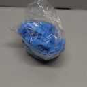 QINSEN Women's Square Neck Sleeveless Double-Layer Tank Tops Basic Tight T Shirts Peacock Blue