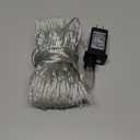 JMEXSUSS 300 LED Christmas Lights Clear Wire, 8 Modes White Christmas String Lights for Tree, Christmas Tree Lights Indoor Outdoor Plug in for Party Wedding Christmas Decorations