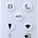 (A4-HP04/05) Replacement Remote Control for Dyson Pure Hot+Cool HP04 HP05 (Air Purifier Heater and Fan)