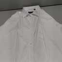 Alimens & Gentle Men's Dress Shirts Long Sleeve Wrinkle-Free Stretch Shirts Solid Formal Button Down Shirt with Pocket, L