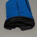 6 Pack Men's Moisture-Wicking Cotton Boxer Briefs X-Large Striped Assorted