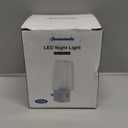 DEWENWILS Plug in Night Light with Switch, Manual ON Off LED Nightlight for Kids, Nursery, Bedroom, Bathroom, Hallway, Stairways, Corridor, Garage, Warm White, 4 Pack