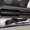 ghd Rise Volumizing Hot Hair Brush - Professional 1.25 Hot Brush for Dry Hair with Maximum Root Lift, 2x Volume, 365F Safe Styling Temperature Technology and Auto Sleep Mode - Black