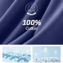 Flafens Tank Tops Men Summer - Sleeveless Shirts Workout Gym Cotton Tank Shirts Graphic Loose Fit Running Sports Casual (Blue, XL)