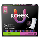 Kotex Ultra Thin Pads, Heavy Absorbency, 56 Count
