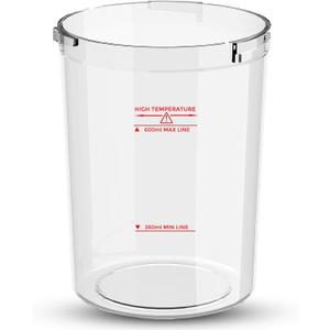Water Jar for Facial Steamer Professional, Large Capacity Plastic Water Cup for Ozone Facial Steamer Professional Replacement (1PC)