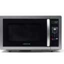 Farberware 1.1 Cu. Ft. Countertop Microwave Oven 1000 Watts Power, Auto Cook Settings, Defrost, Easy Clean and Child Safety Lock - Stainless
