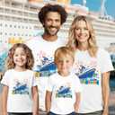 Family Cruise Shirts Family Matching Cruise Outfits Cruise Squad Shirts Magical Tshirts Summer Vacation Tops (White, XXL)