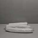 Metal Arch for Ceremony,6.5 Feet Double Round Backdrop Stand,Circle Balloon Arch Stand with Base for Wedding Birthday Party Baby Shower Decoration,Indoor and Outdoor,White