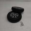 BIG RED Solid Rubber Tires and Wheels, 10 inch Flat Free Tubeless Wheels with 5/8" Axle Bore Hole,2.1" Offset Hub - for Truck, Utility Cart,Wheelbarrow, Dolly, Garden 10" x 2.5"