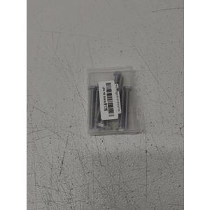 5/16-18 x 2-1/2" Hex Head Screw Bolt, Fully Threaded, Stainless Steel 18-8, Plain Finish, Quantity 10