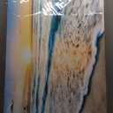 Baisuart S02262 Canvas Prints Wall Art Beach Sunset Ocean Waves Nature Pictures Stretched Canvas Wooden Framed for living Room Bedroom and Office (48"L x 24"W)