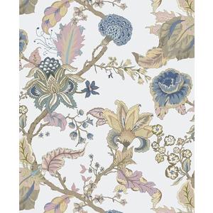 Safiyya Vintage Floral Peel and Stick Wallpaper Boho Removable Wallpaper Self Adhesive Wall Paper for Bedroom Contact Paper for Cabinets and Drawers Vinyl Roll 118"x17.3" 4 PACK